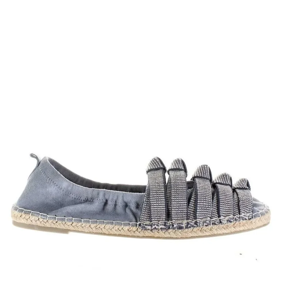 Cecelia New York Candice Blue Jeans Slip On  Casual Loafers Women's Size 8.5 NIB